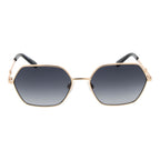 Love Moschino Gold Metal Sunglasses