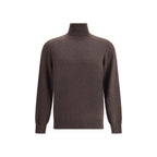 Brunello Cucinelli Brown Cashmere Cashmere Sweater