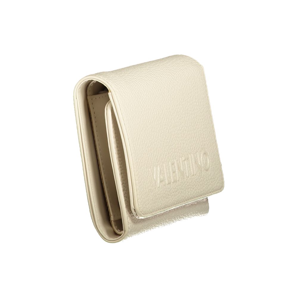 Mario Valentino Beige Polyethylene Wallet