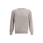 Brunello Cucinelli Brown Cashmere Cashmere Sweater