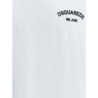 Dsquared² White Cotton T-Shirt