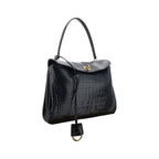 Balenciaga Black Calf Leather Bos Taurus Handbag