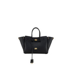 Balenciaga Black Calf Leather Bos Taurus Shoulder Bag