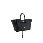 Balenciaga Black Calf Leather Bos Taurus Shoulder Bag