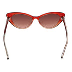 Guess Burgundy Plastic Sunglasses