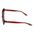 Guess Burgundy Plastic Sunglasses