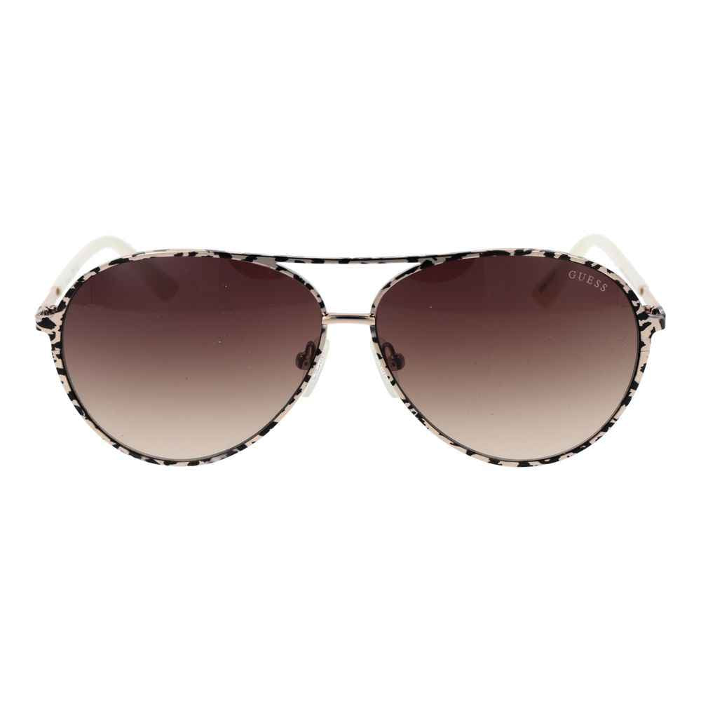 Guess Cream Women Sunglass
