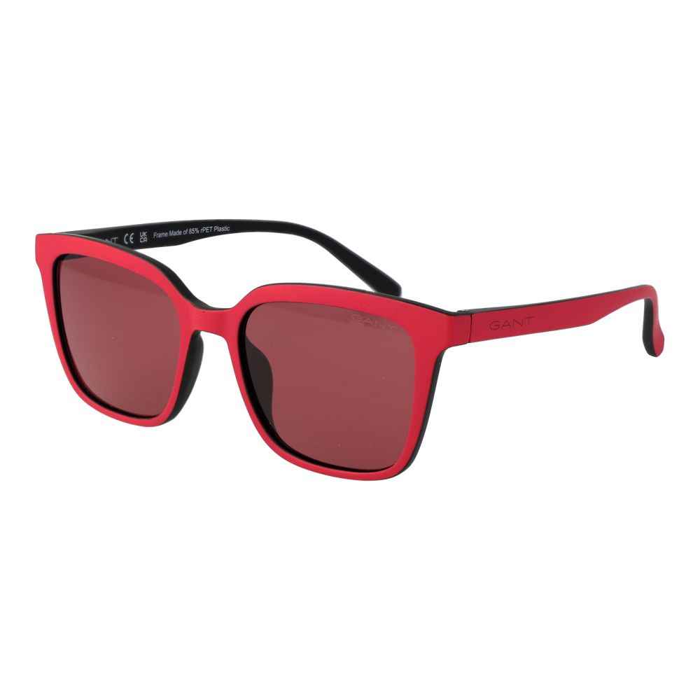 Gant Red Unisex Sunglasses