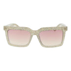 GCDS Gold Unisex Sunglasses