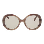 Max Mara Cream Acetate Sunglasses