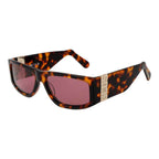 GCDS Brown Unisex Sunglasses