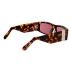 GCDS Brown Unisex Sunglasses