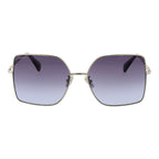Max Mara Silver Metal Sunglasses