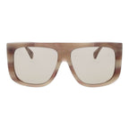 Max Mara Cream Acetate Sunglasses