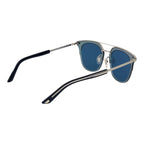 Police Blue Metal Sunglasses