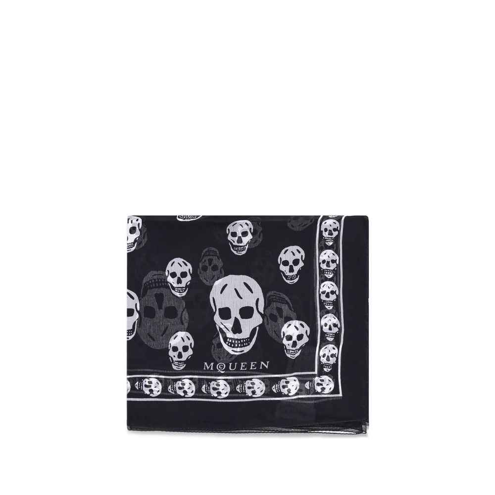 Alexander McQueen Silk Skull Scarf