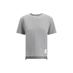 Thom Browne Gray Cotton T-Shirt