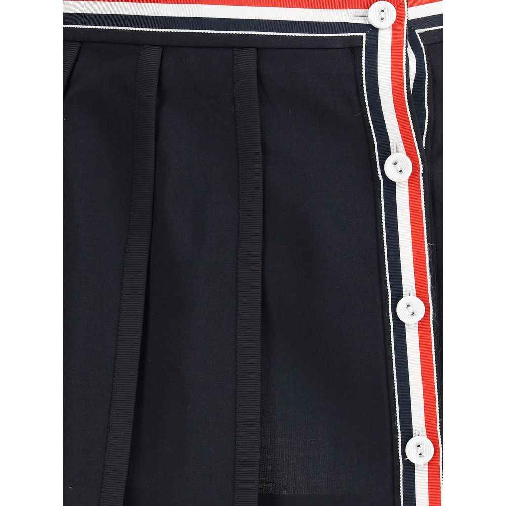 Thom Browne Wool Mini Skirt