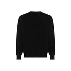 Brunello Cucinelli Black Fleece Wool Sweatshirt