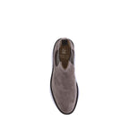 Brunello Cucinelli Brown Calf Leather Bos Taurus Chelsea Boots