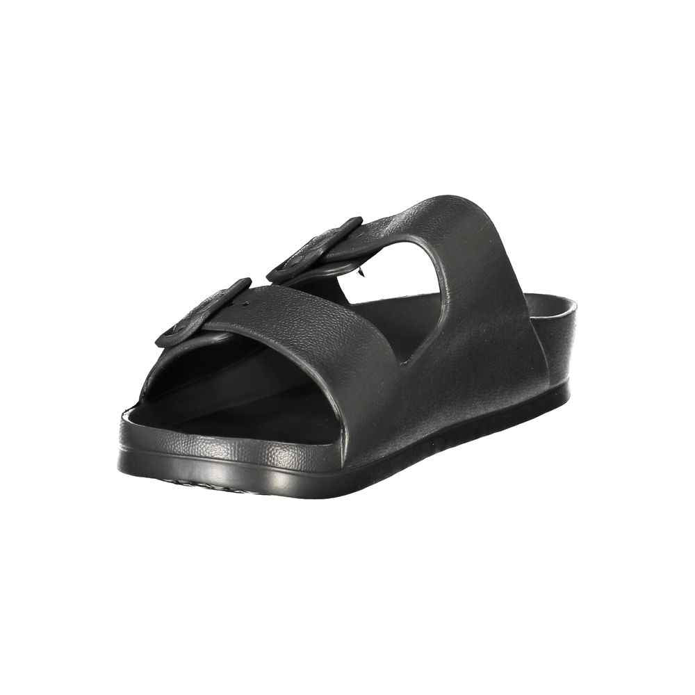 Norway 1963 Black Plastic Men Sandal