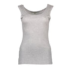 Silvian Heach Gray Viscose Women Top