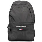 Tommy Hilfiger Black Polyester Backpack