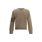 Thom Browne Brown Cotton Sweatshirt