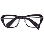 Yohji Yamamoto Burgundy Metal & Plastic Glasses (Frames)