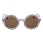 Andy Wolf Purple Unisex Sunglasses