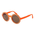 Andy Wolf Orange Unisex Sunglasses