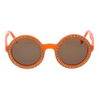 Andy Wolf Orange Unisex Sunglasses