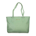 Mario Valentino Green Polyethylene Handbag