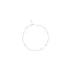 Valentino Garavani Silver Metal Necklace