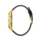 Guess Black Leather Bracelet Watch