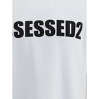 Dsquared² White Cotton T-Shirt