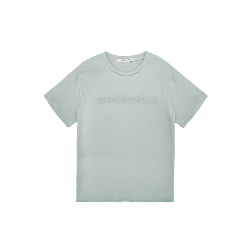 Hinnominate Gray Cotton Women T-Shirt