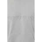 Hinnominate Gray Cotton Men Hoodie