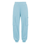 Hinnominate Blue Polyester Women Pant