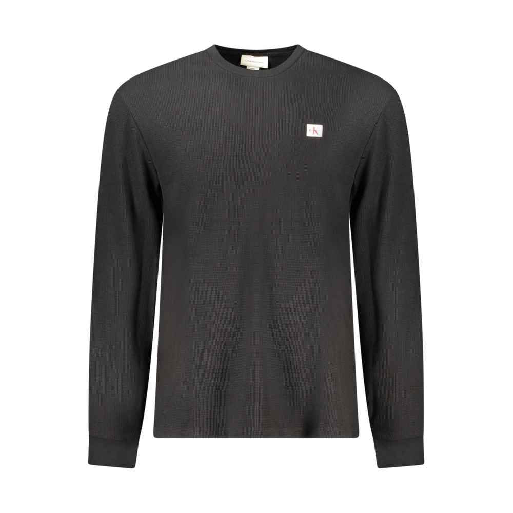 Calvin Klein Black Cotton Men Sweater