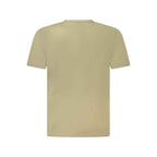Hugo Boss Green Cotton Men T-Shirt