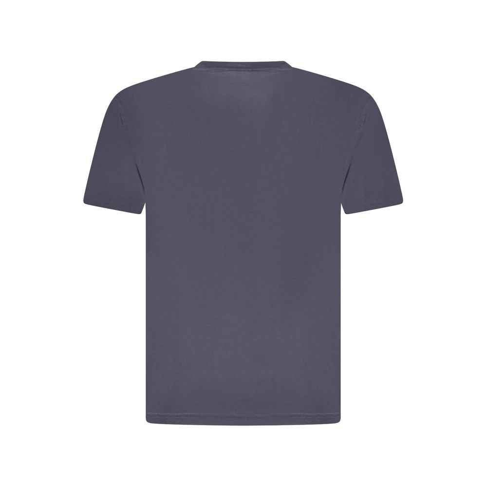 K-WAY Blue Cotton Men T-Shirt