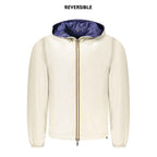 K-WAY Beige Nylon Men's Jacket
