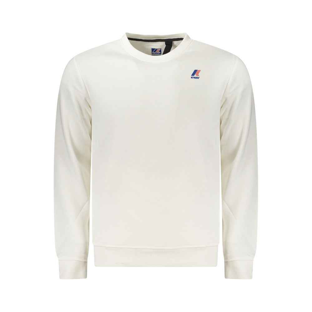 K-WAY White Cotton Men Sweater