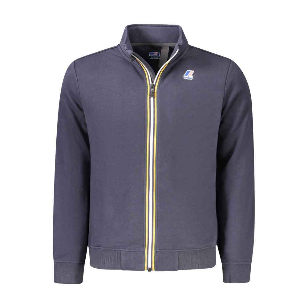 K-WAY Blue Cotton Men Sweater