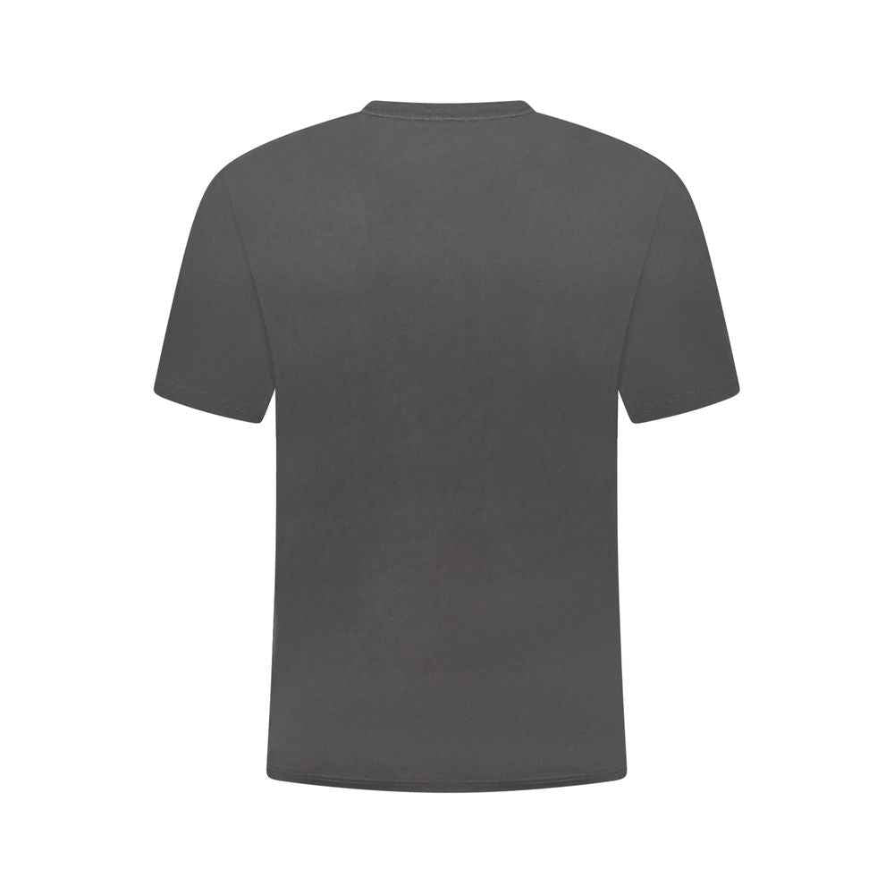 K-WAY Black Cotton Men T-Shirt