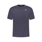 K-WAY Blue Cotton Men T-Shirt