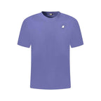 K-WAY Blue Cotton Men T-Shirt
