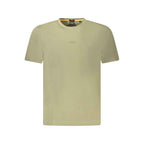 Hugo Boss Green Cotton Men TShirt
