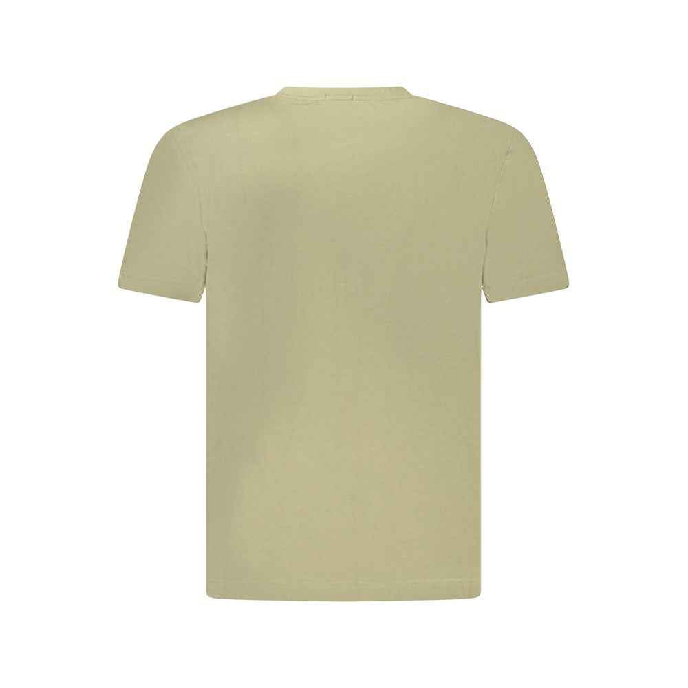 Hugo Boss Green Cotton Men TShirt